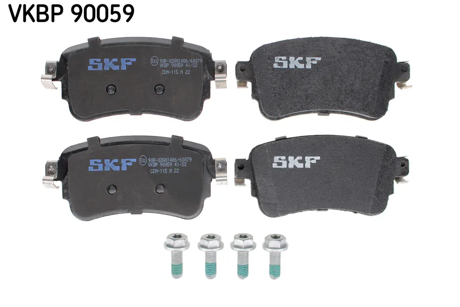 Комплект спирачно феродо, дискови спирачки SKF